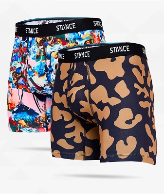 Stance Dirty Deeds Multicolor 2 pack Boxer Briefs