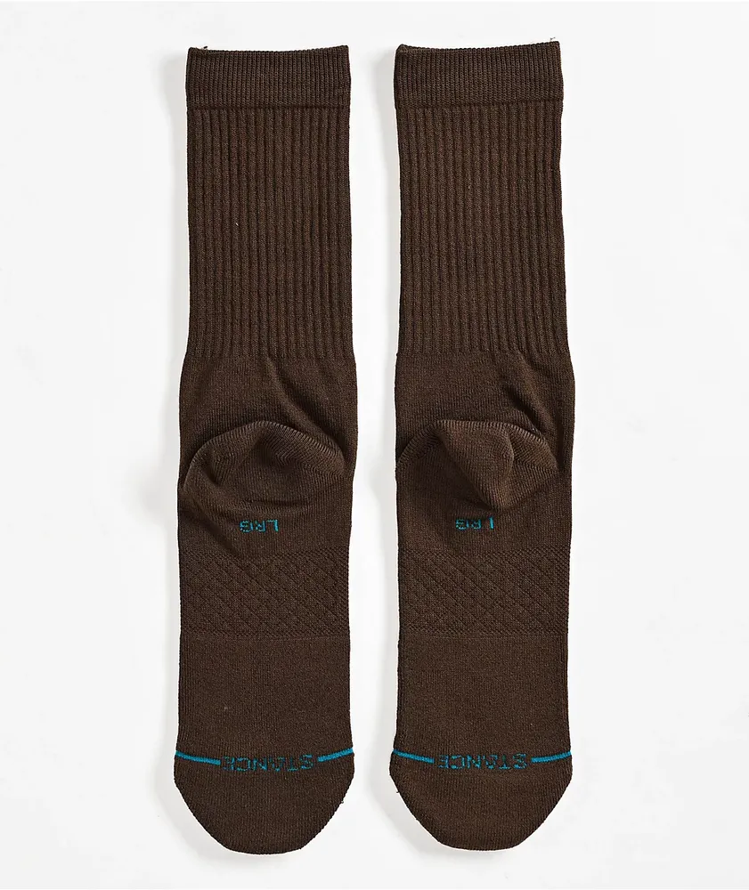 Stance Icon Brown Crew Sock