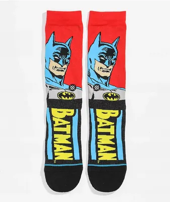 Stance Kids Batman Comic Crew Socks