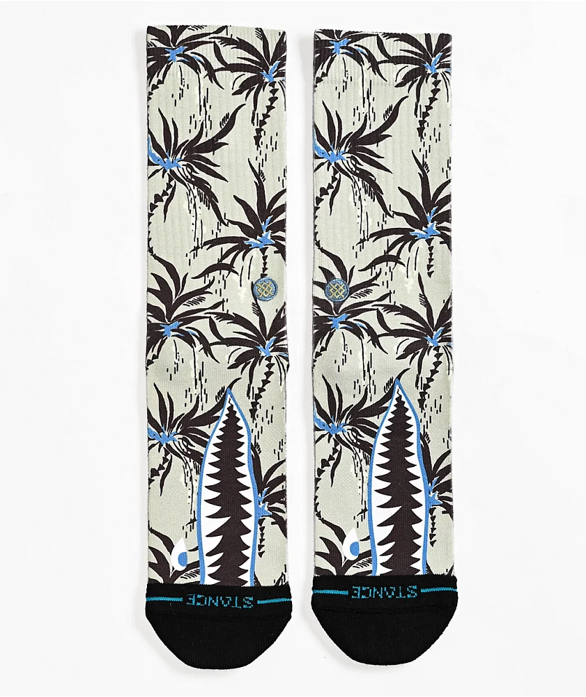 Stance Twisted Warbird Blue Crew Socks