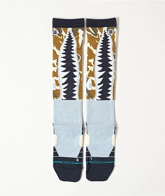 Stance Warbird Blue & Brown Snowboard Socks