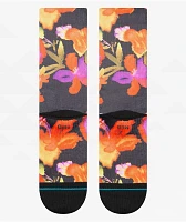 Stance Watered Floral Crew Socks