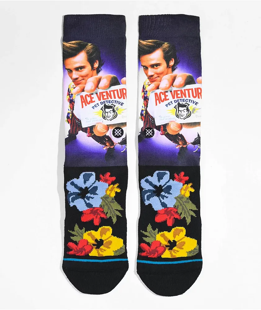 Stance x Ace Ventura Pet Detective Black Crew Socks