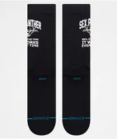 Stance x Anchorman By Odean Black Crew Socks