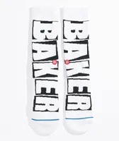 Stance x Baker White Crew Socks