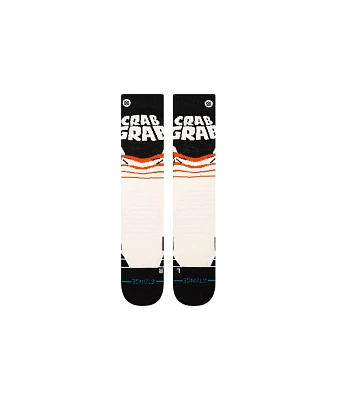 Stance x Crab Grab OTC Black & White Snowboard Socks