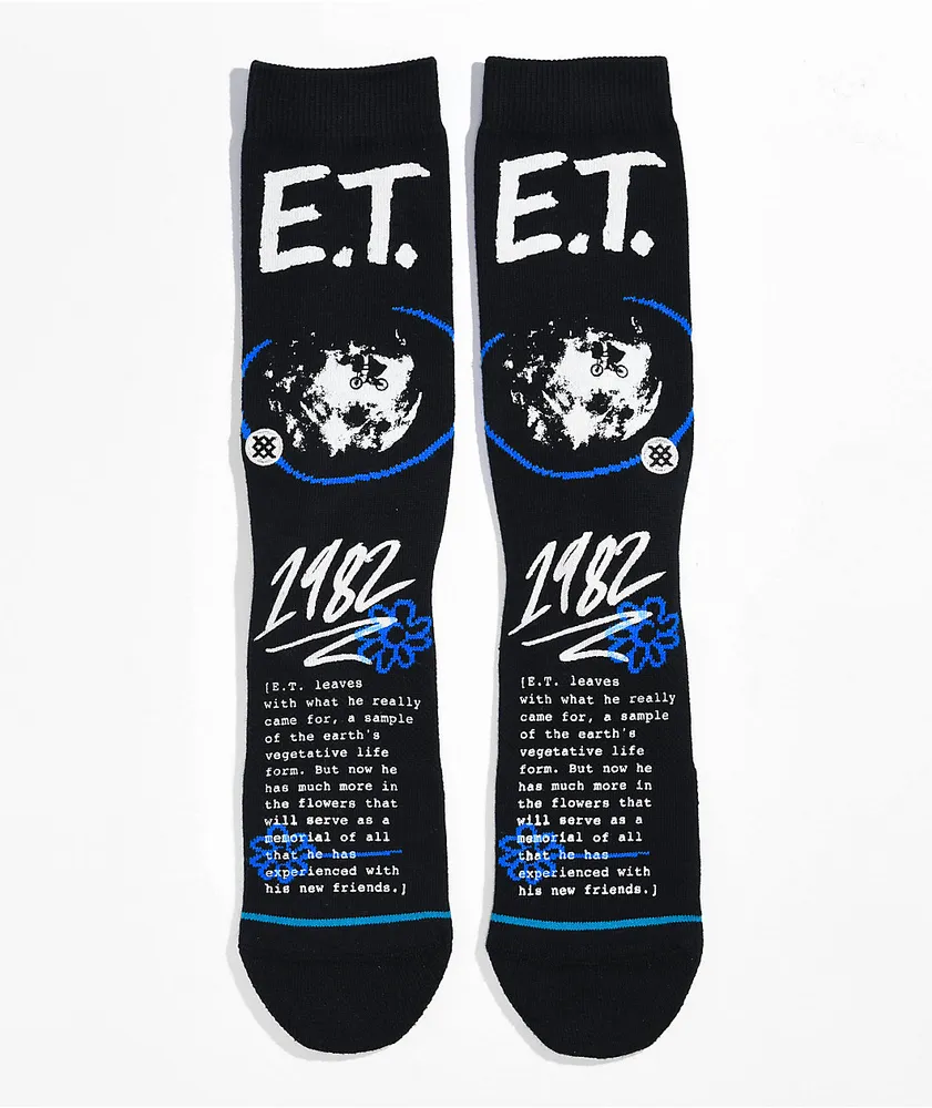 Stance x E.T. 1982 Black Crew Socks