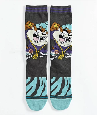Stance x Looney Tunes Taz Brown Crew Socks