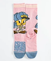 Stance x Looney Tunes Tweety Pink Crew Socks