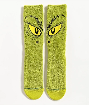 Stance x The Grinch Da Da Dagrinch Green Crew Socks