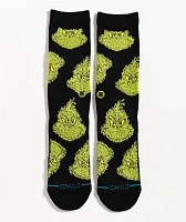 Stance x The Grinch Mean One Black Crew Socks