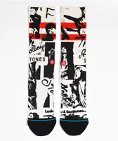 Stance x The Rolling Stones Ladies And Gentlemen Cream Crew Socks