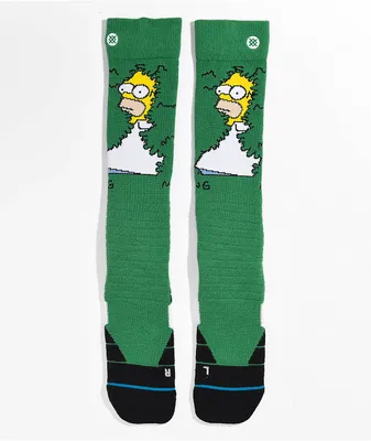 Stance x The Simpsons Homer Green Snowboard Socks