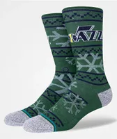 Stance x Utah Jazz Frosted 2 Green Crew Socks