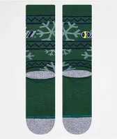 Stance x Utah Jazz Frosted 2 Green Crew Socks