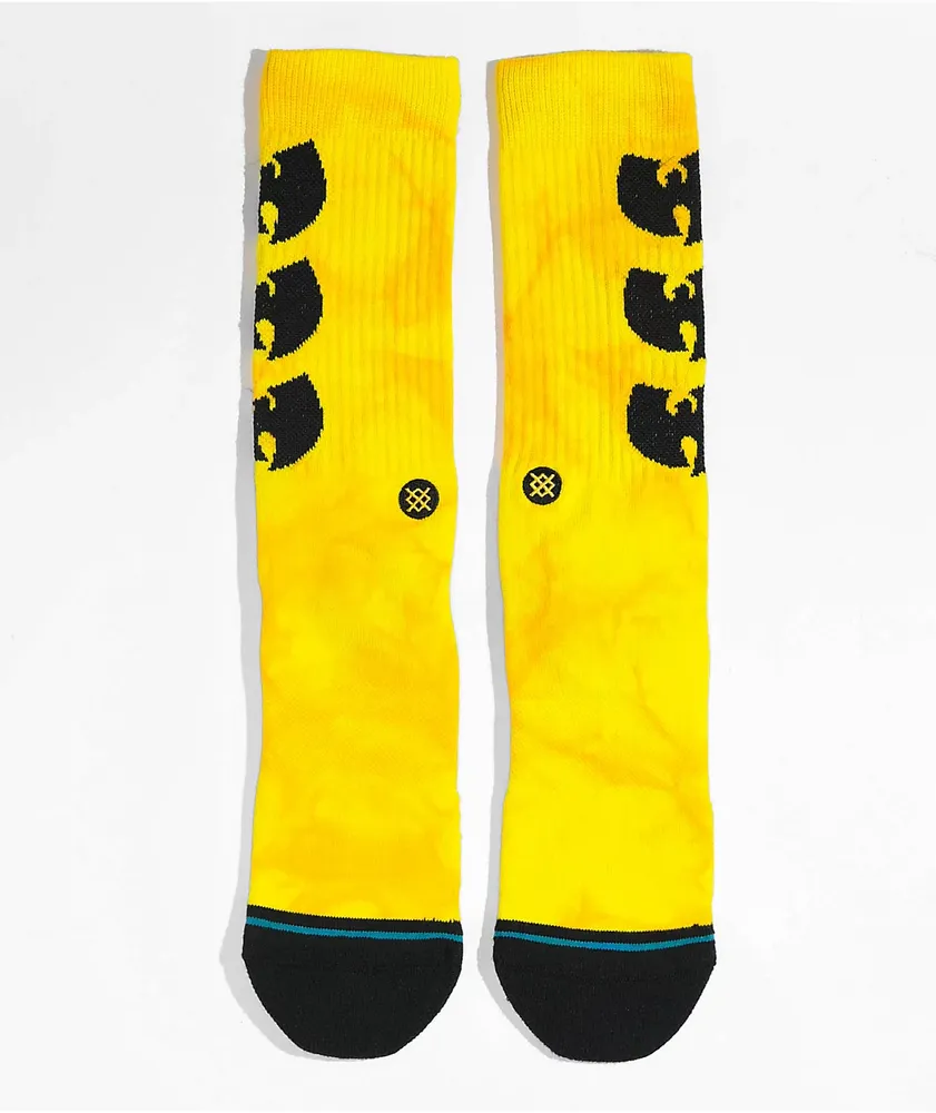 Stance x Wu Tang Clan Enter The Wu Yellow Crew Socks