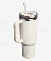 Stanley The Quencher H2.0 Cream Gloss Fluted Tumbler 30 oz