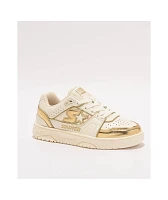 Starter Fast Break White & Gold Shoes