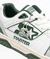 Starter Fast Break White & Green Shoes