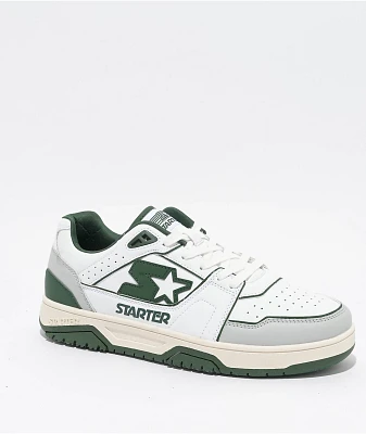 Starter Fast Break White & Green Shoes