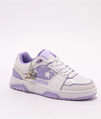 Starter Fast Break White & Lavender Shoes