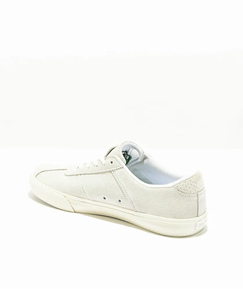 State Leland White & Antique Suede Skate Shoes