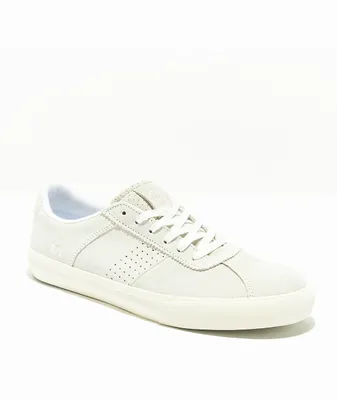 State Leland White & Antique Suede Skate Shoes