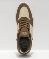 State Stearling Dark Brown Hemp Skate Shoes