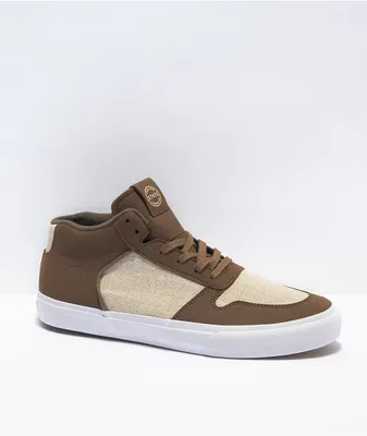 State Stearling Dark Brown Hemp Skate Shoes