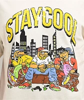 Staycoolnyc Big Dog Cream T-Shirt