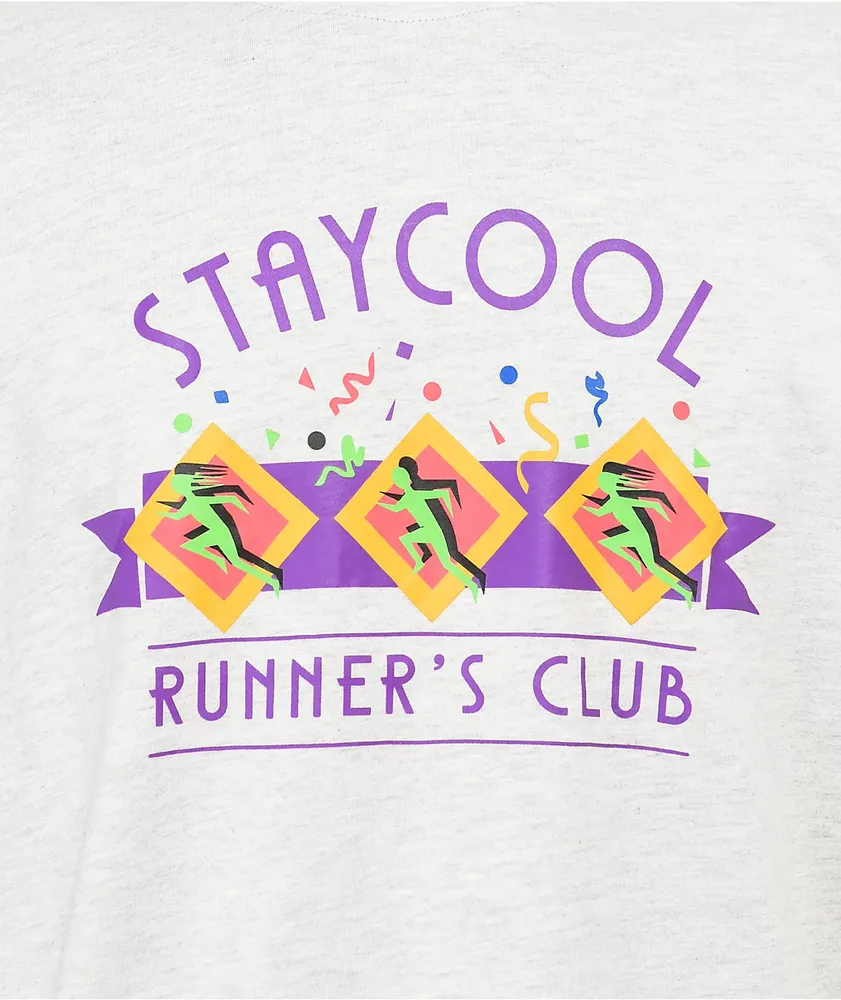 Staycoolnyc Runners Club Grey T-Shirt