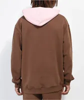 Staycoolnyc Sparkle Brown Hoodie