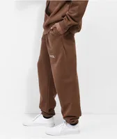 Staycoolnyc Sparkle Brown Sweatpants