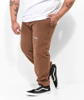 Staycoolnyc Sparkle Brown Sweatpants