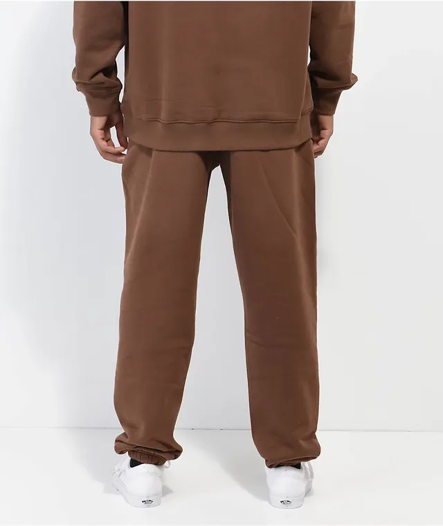 Staycoolnyc Sparkle Brown Sweatpants