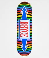 Stereo Bryce Stripes 8.25" Skateboard Deck