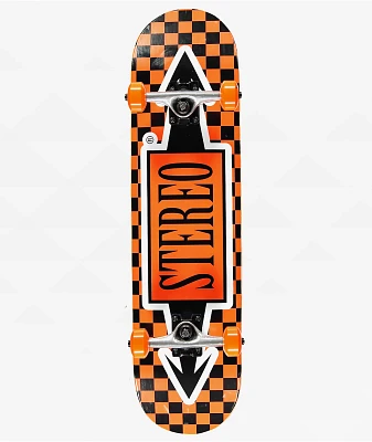 Stereo Checkered Arrows 8.0" Skateboard Complete