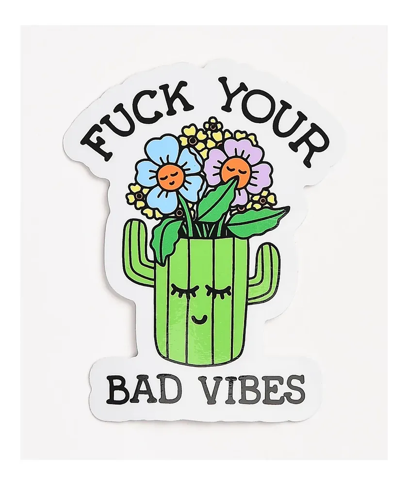 Stickie Bandits Bad Vibes Sticker