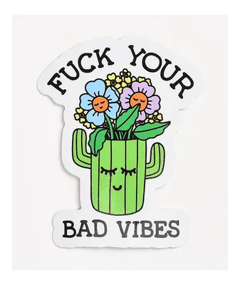 Stickie Bandits Bad Vibes Sticker