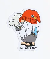 Stickie Bandits Chill Vibes Gnome Sticker