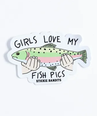 Stickie Bandits Fish Bro Sticker