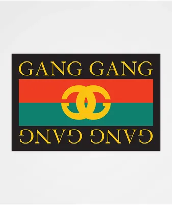 Stickie Bandits Gang Gang Logo Sticker