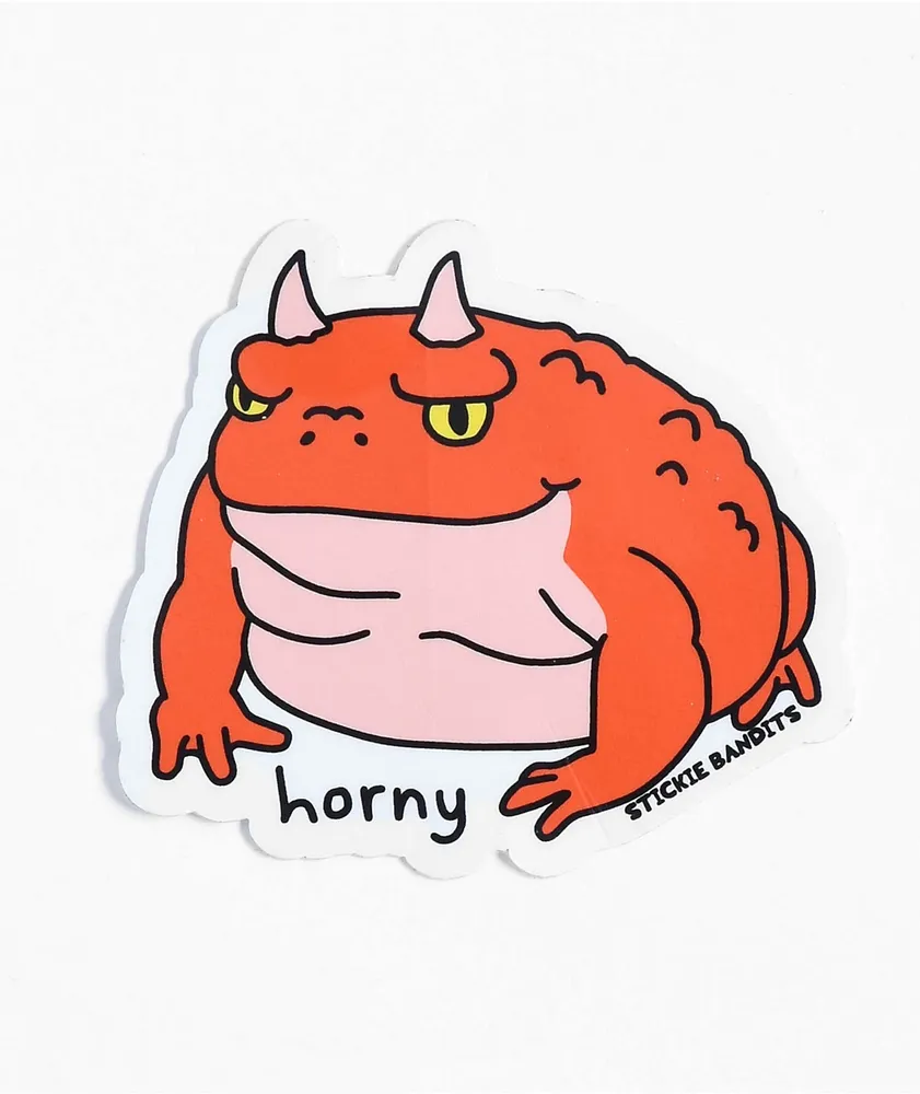 Stickie Bandits Horny Toad Sticker