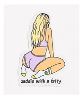 Stickie Bandits Saddie Fatty Sticker