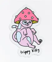 Stickie Bandits Trippy Kitty Sticker