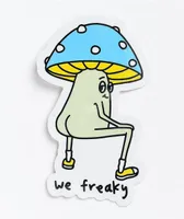 Stickie Bandits We Freaky Sticker