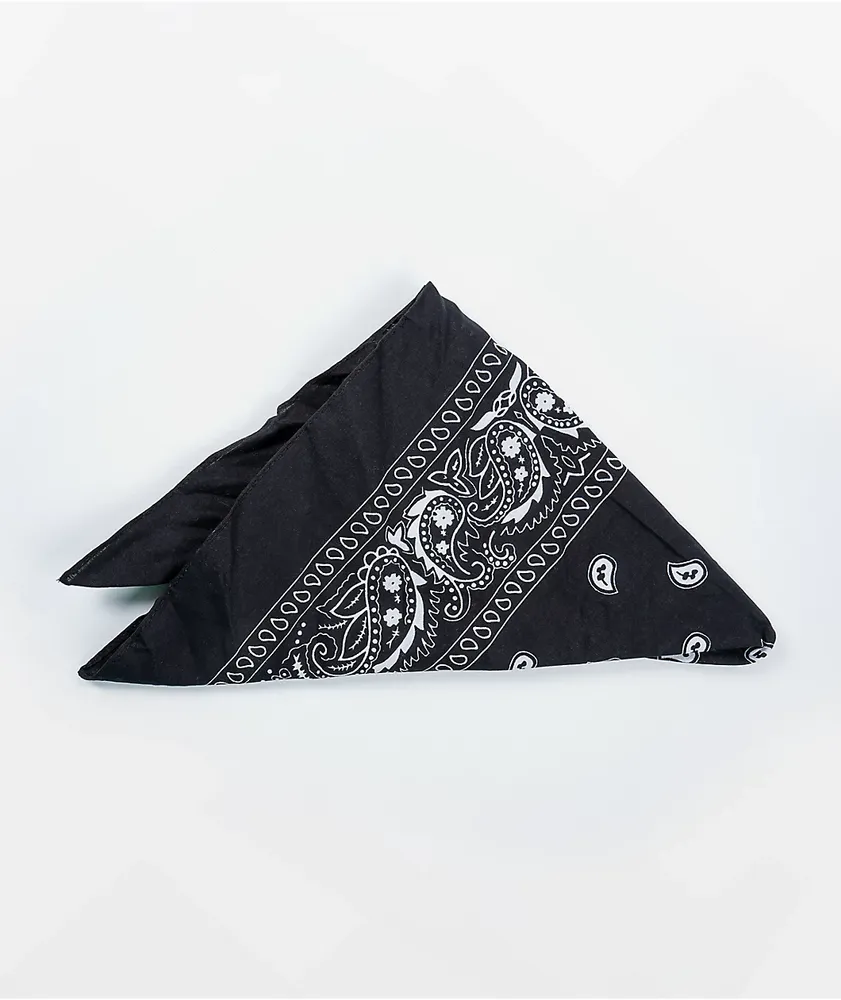 Stone + Locket Classic Black Bandana