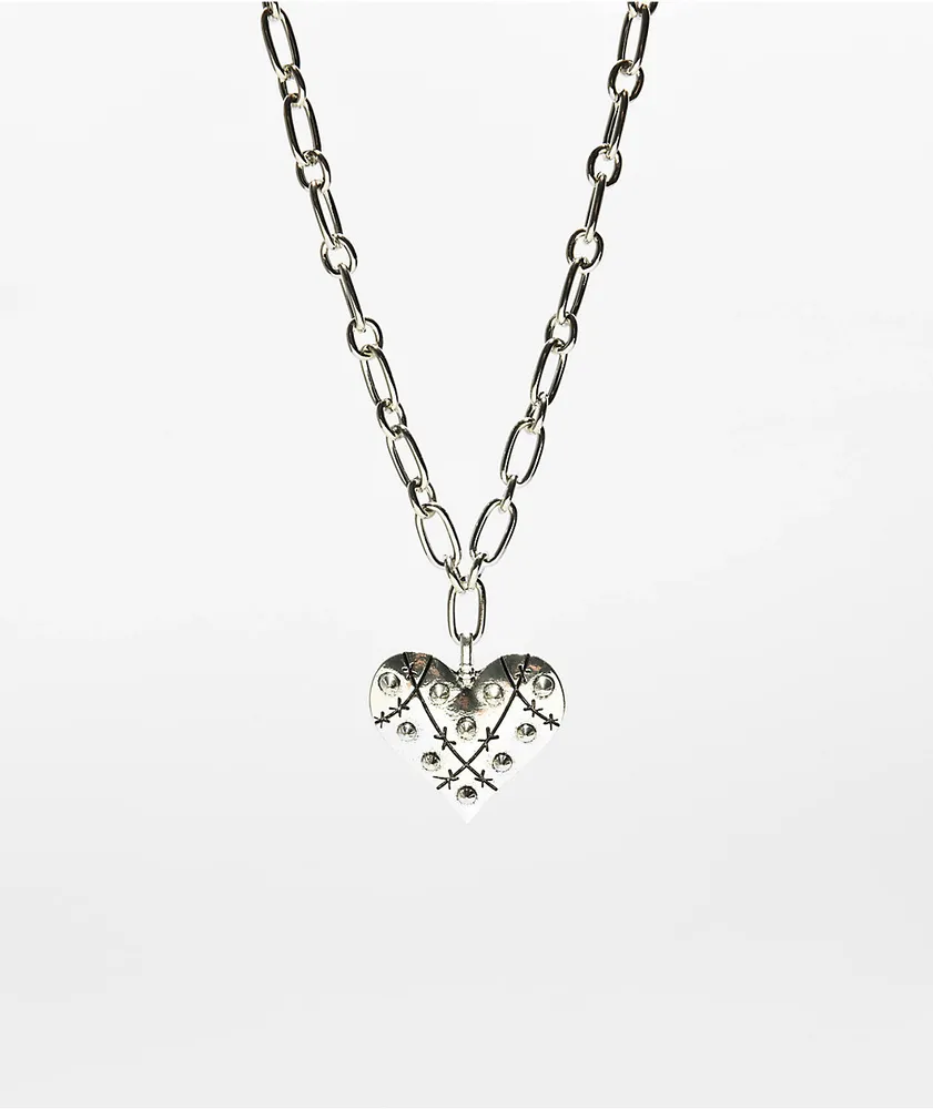 Spiked Heart Necklace