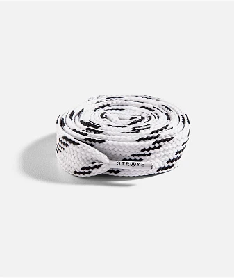 Straye 20mm White Speckle Shoe Laces
