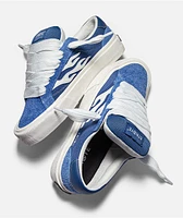 Straye Dixon Logan Puff Blue & White Skate Shoes